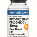 BPC-157, TB-500, KPV, GHK-Cu 80mg (Klow Blend)