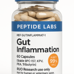 Gut Inflammation (60 Capsules) (Stable BPC-157, KPV, PEA, Tributyrin)
